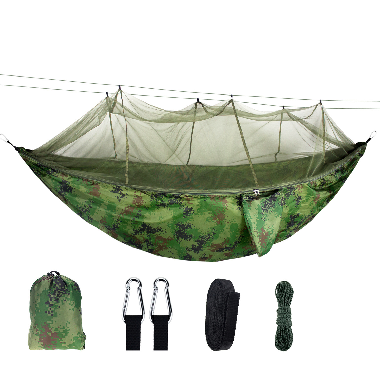 Cheap Goat Tents Outdoor Camping Hammock Portable Ultralight Tent 1 2 Person Hanging Bed with Mosquito Net Ultralight Tourist Sleeping Hammock